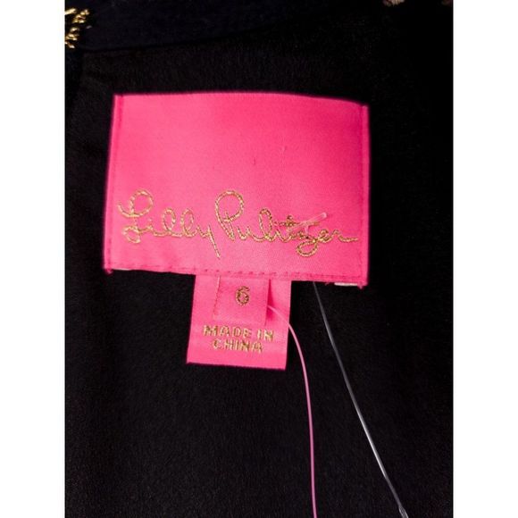 Lilly Pulitzer Black and White Mini Dress - Picture 15 of 16